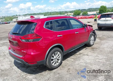 2017 Nissan Rogue Sv из США, поврежденный, VIN JN8AT2MV1HW280005
